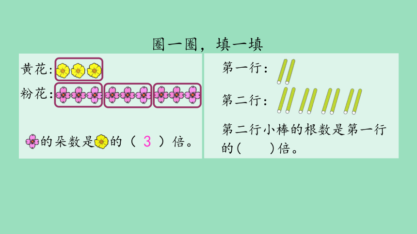 （2023秋新插图）人教版三年级数学上册 5 求一个数是另一个数的几倍（课件）(共33张PPT)