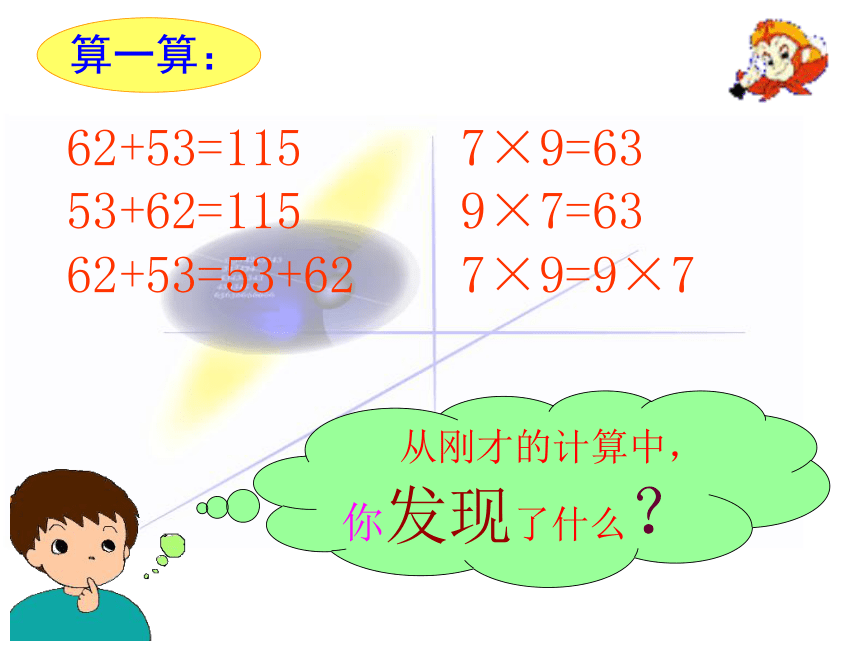 加法交换律与乘法交换律（课件）-2023-2024学年四年级下册数学人教版(共14张PPT)