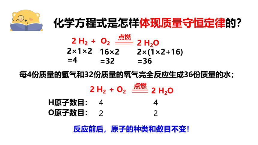 1.1化学方程式3--华师大版初中科学九上同步课件