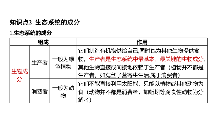 2.4 生态系统的结构和功能（课件 33张PPT)