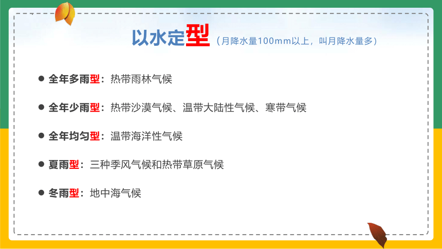 3.4 世界的气候 第二课时课件(共32张PPT)人教版七年级地理上册