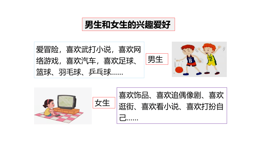 （核心素养目标）2.1男生女生 课件（共29张PPT）