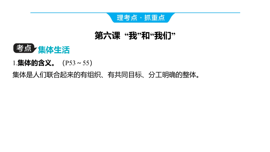 2024河南中考道德与法治一轮复习七年级下册第三单元 在集体中成长课件（35张PPT)