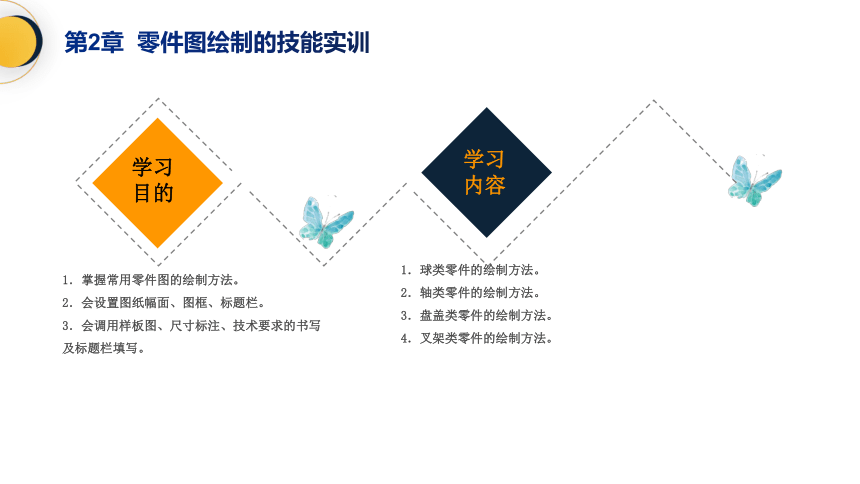 中职《轻松学AutoCAD基础教程》（电工版·2016）2.9球塞零件图的绘制 同步课件(共54张PPT)