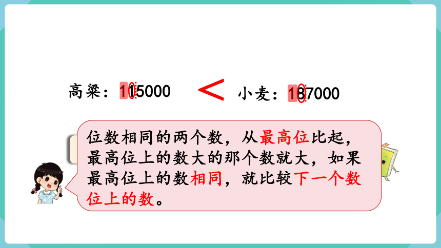 人教数学四年级上册1.4 亿以内数的大小比较 课件（共16张PPT）