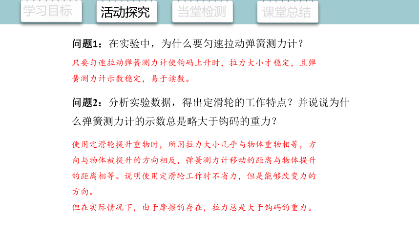 9.2 滑轮 课件 (共24张PPT)2023-2024学年初中物理北师版八年级下册