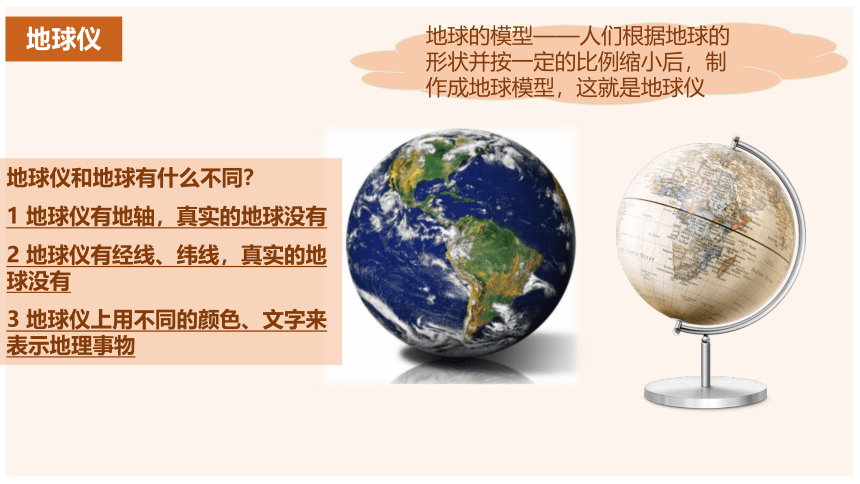 2.1 认识地球——地球仪 课件(共25张PPT) 七年级地理上学期湘教版