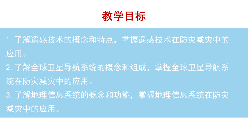 6.4 地理信息技术在防灾减灾中的应用 课件（16张）