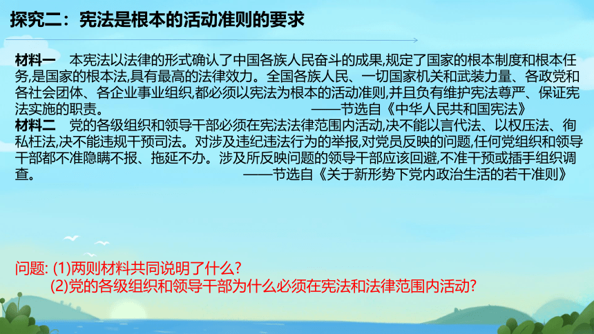 2.1 坚持依宪治国 课件(共19张PPT)-2023-2024学年统编版道德与法治八年级下册