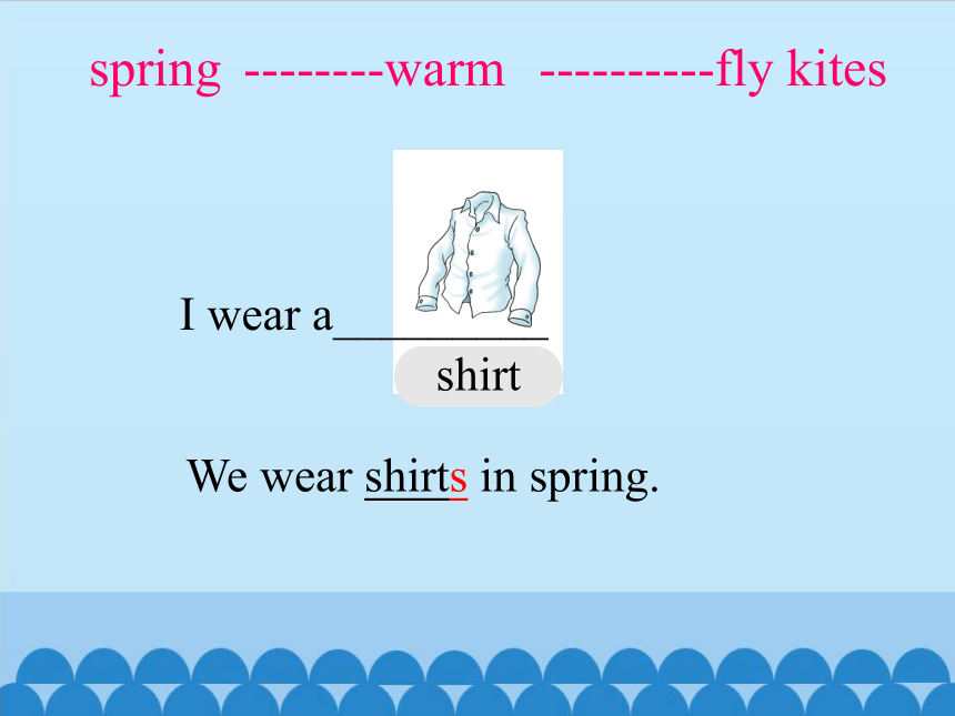 Unit2 Lesson 1 Seasons and Clothes   课件(共11张PPT)