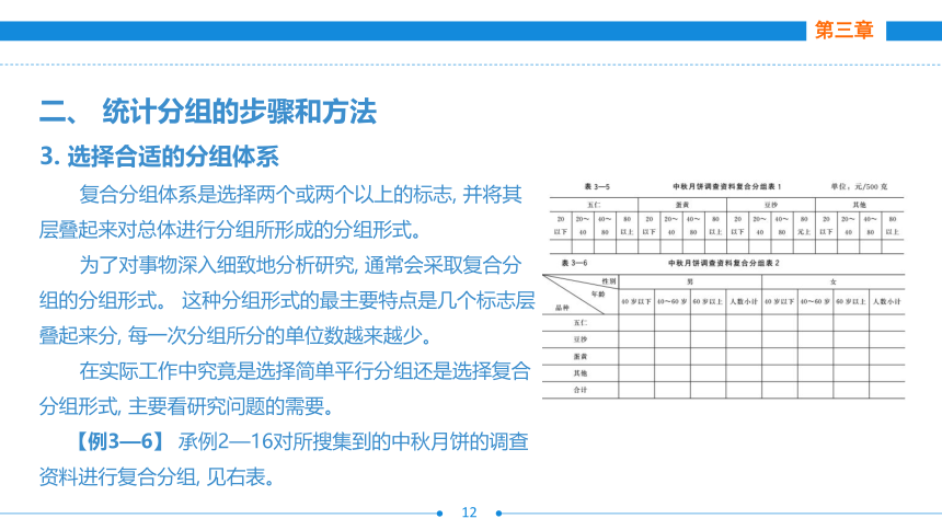 第三章  统计整理 课件(共53张PPT)《统计基础》同步教学（劳保版·2016）