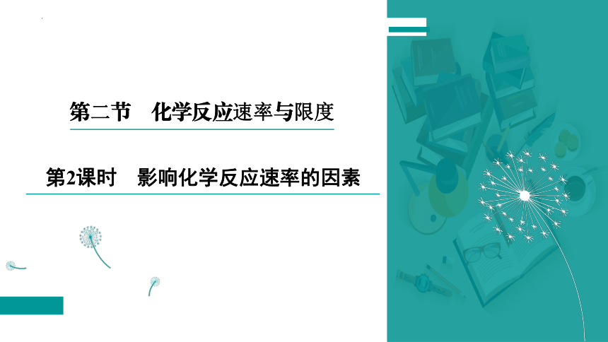 化学人教版（2019）必修第二册6.2.2探究影响化学反应速率的因素（共26张ppt）