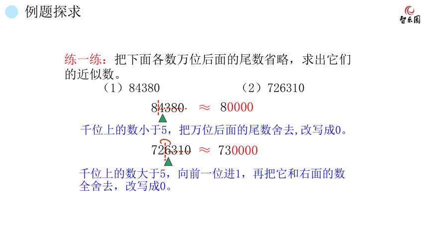 人教版小数四年级上册 1.6 近似数 课件