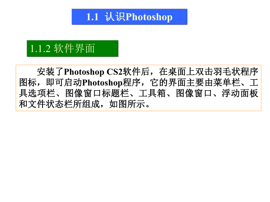 第1讲  从零开始 课件(共47张PPT)-《使用Photoshop CS2处理图像》同步教学（劳动版）