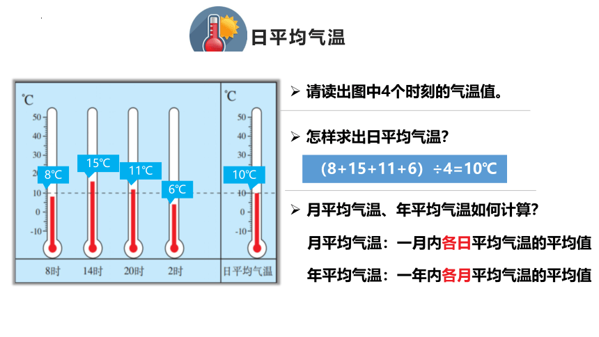 3.2气温的变化与分布 第1课时 气温的变化 课件(共23张PPT)人教版七年级地理上册