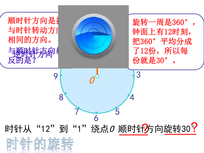 人教版数学五年级下册《图形的旋转》课件(共27张PPT)