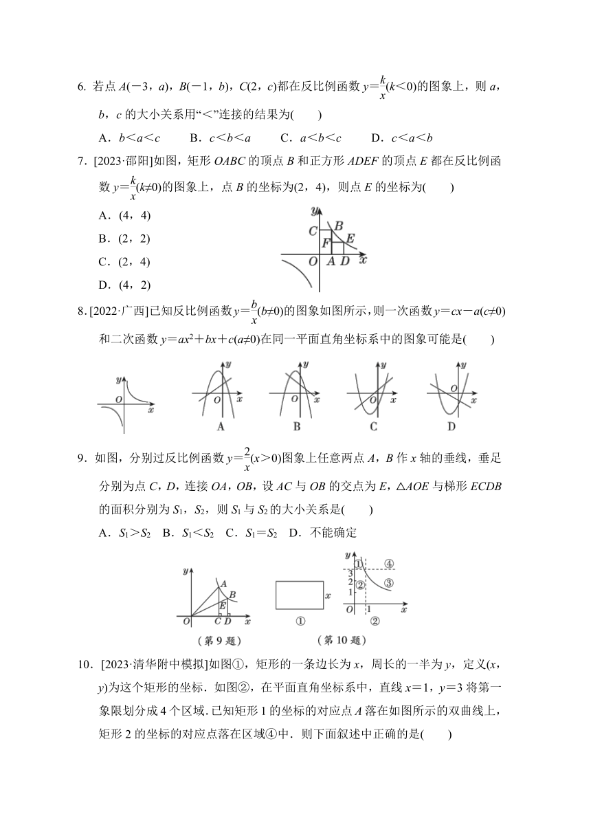 第二十六章 反比例函数 综合素质评价（含答案）数学人教版九年级下册