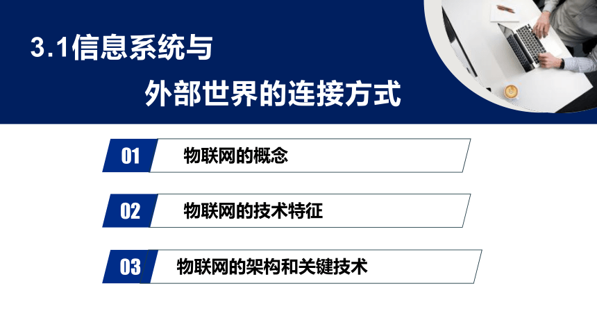 3.1信息系统与外部世界的连接方式 课件(共25张PPT) 2023—2024学年粤教版（2019）信息技术必修2