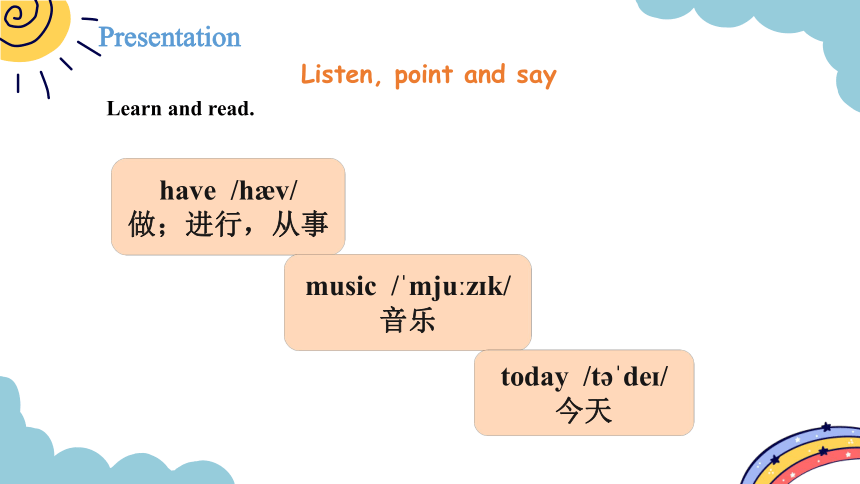 Module 6 Unit 2  What does Lingling have at school? 第3--4课时课件(共30张PPT 内嵌音频)