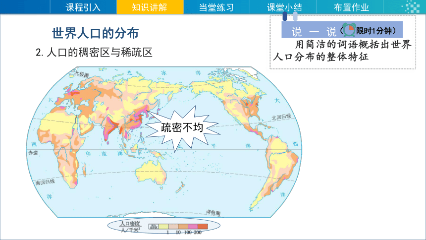 地理人教版 七年级上册 4.1人口与人种（第2课时）课件(共22张PPT)