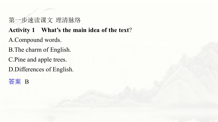 外研版（2019）必修 第一册Unit 2 Exploring English Starting out & Understanding ideas课件(共50张PPT)