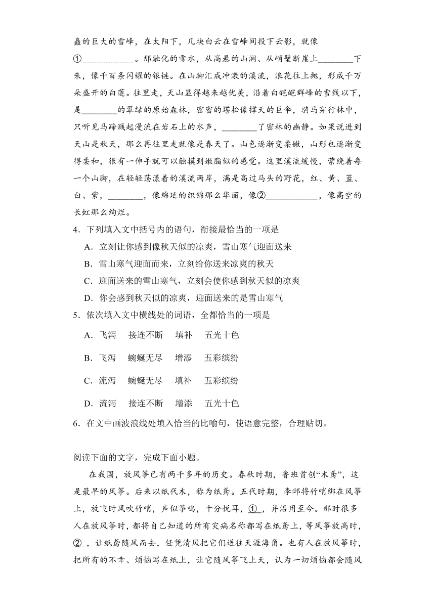 2024高考复习高中语文二轮复习 语言文字运用类试题（表达题组 选择 简答两题型）专项练习（含解析）