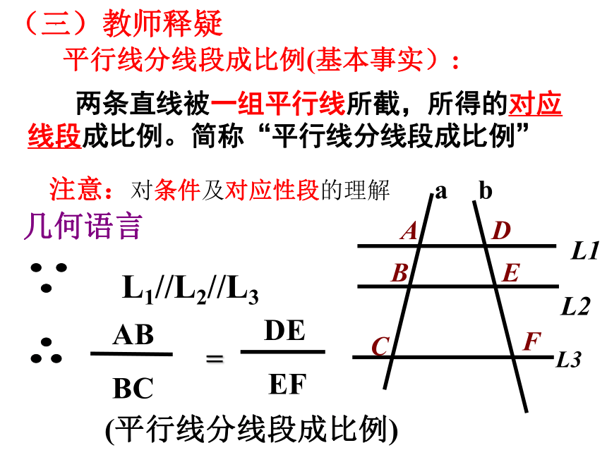 23.1.2平行线分线段成比例  课件（共28张PPT）