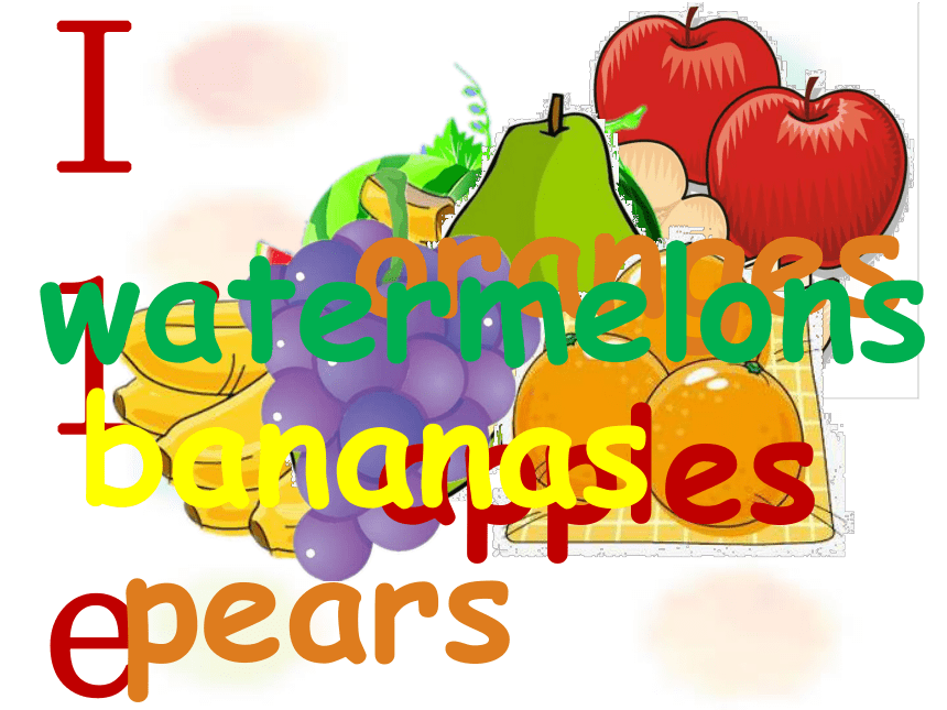 Unit 5 Do you like pears? Part A课件(共25张PPT)