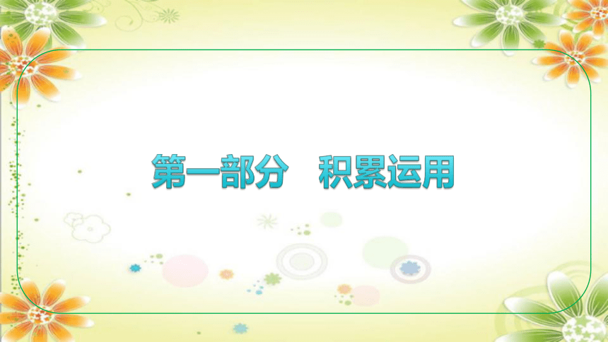 2024年中考语文 （湖北专用）专题一　字音、字形课件(共52张PPT)