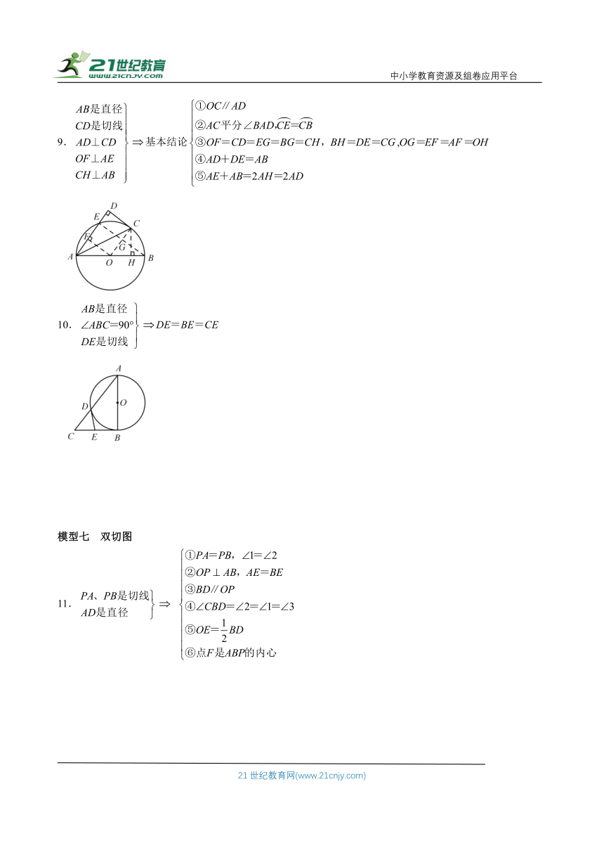 九年级数学（上）第24章《圆》专题卷B——核心思想方法归纳一点通（选用）（含答案）