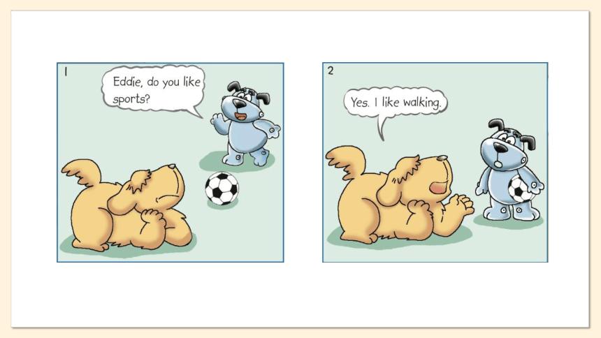 Unit 2 Let's play sports  Period 1 Comic strip & Welcome to the unit课件（19张PPT）