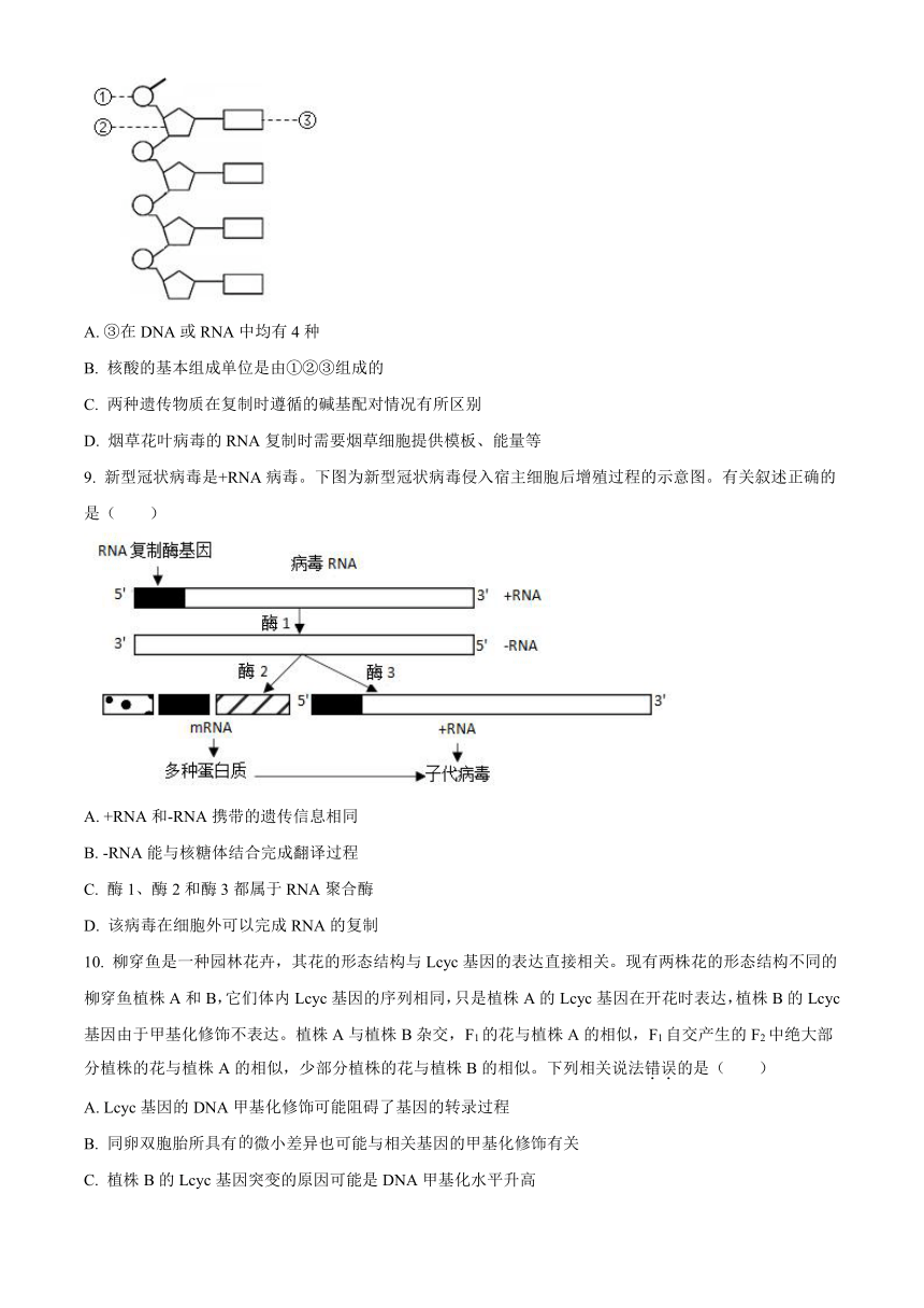 辽宁省抚顺市六校协作体2022-2023学年高一下学期期末考试生物学试题（解析版）