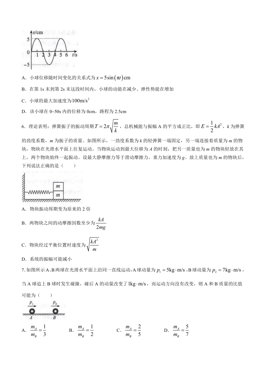 江苏省省熟中2023-2024学年高二上学期10月阶段性水平调研物理试题（含答案）