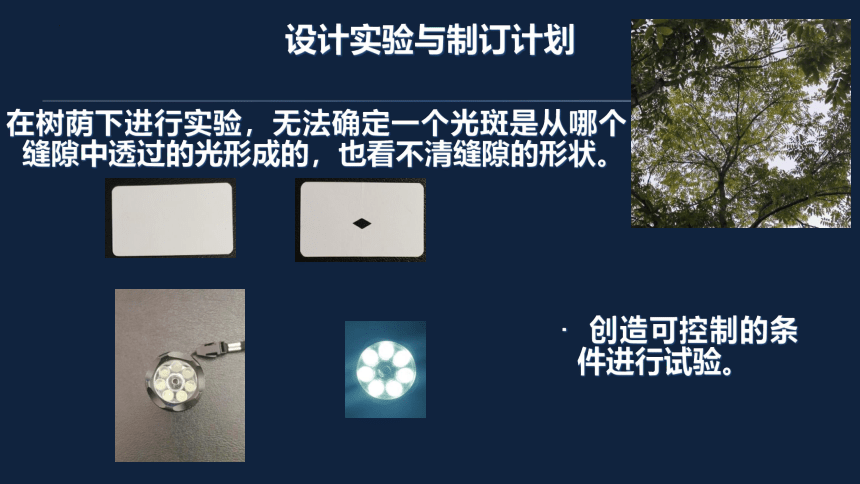 3.6 综合实践活动：探究树荫下的光斑  课件(共17张PPT)2023-2024学年苏科版物理八年级上学期