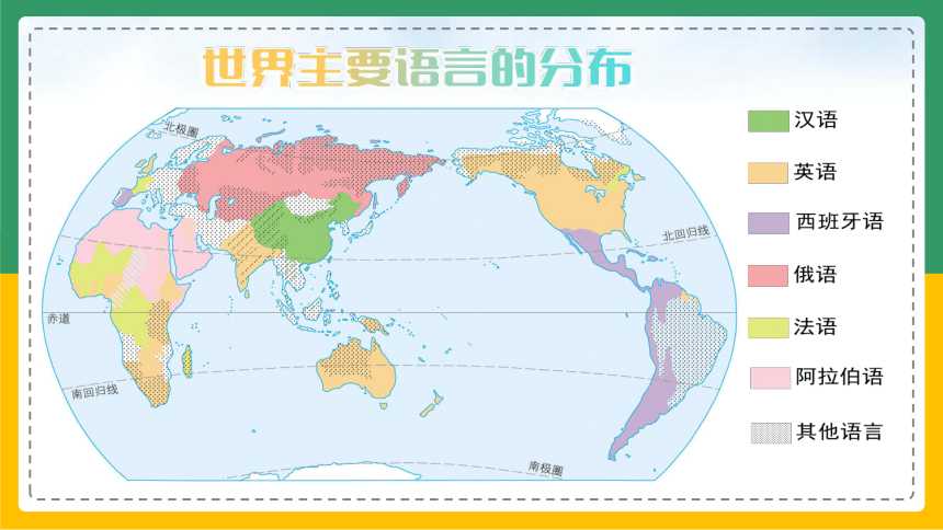 4.2 世界的语言和宗教 课件(共28张PPT)人教版七年级地理上册