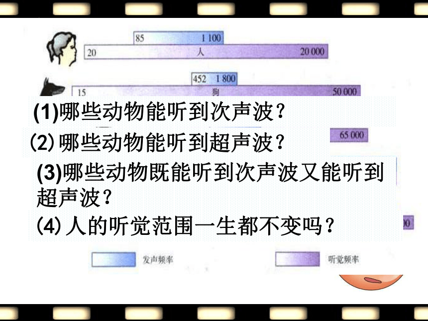 1.4人耳听不到的声音 课件 (共14张PPT) 2022-2023学年苏科版物理八年级上册