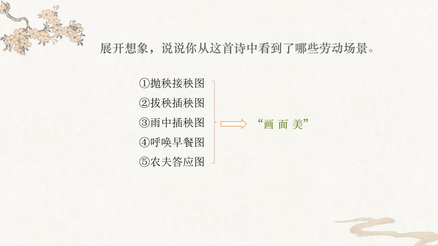 6.2《插秧歌》课件(共19张PPT)2023-2024学年统编版高中语文必修上册