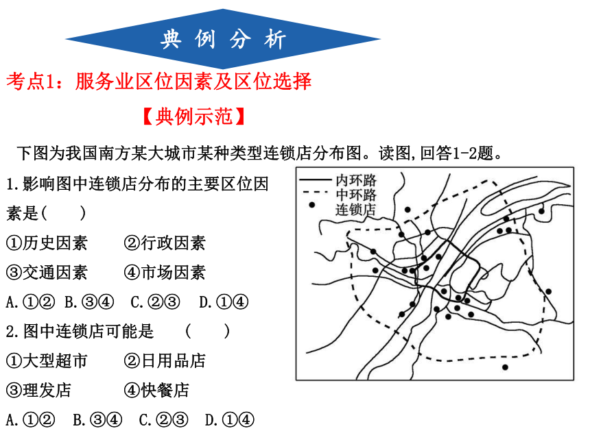 2019人教版必修二 3.3服务业区位因素及其变化课件（共35张PPT）