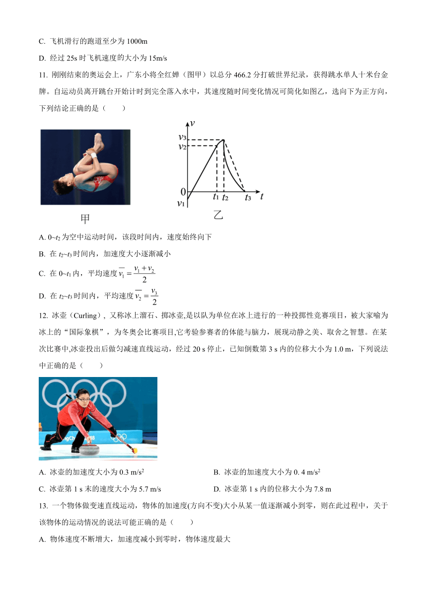 山东省临沂市名校2023-2024学年高三上学期开学收心考试物理试题（原卷版+解析版）