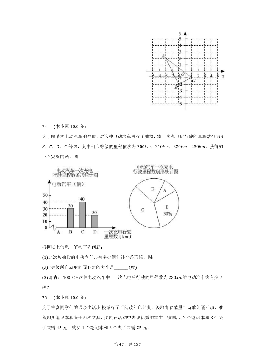 2022-2023学年天津市部分区县七年级（下）期末数学试卷（含解析）