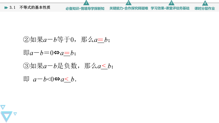 苏教版高中数学必修第一册3.1不等式的基本性质 课件（共61张PPT）