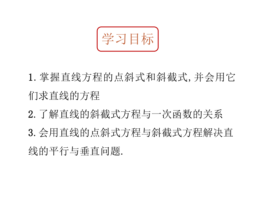 数学人教A版（2019）选择性必修第一册2.2.1直线的点斜式方程（共20张ppt）