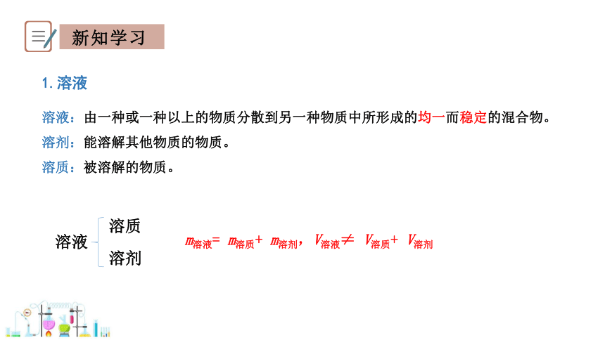 7.1 溶解与乳化 第1课时 课件(共17张PPT) 2023-2024学年科粤版化学九年级下册