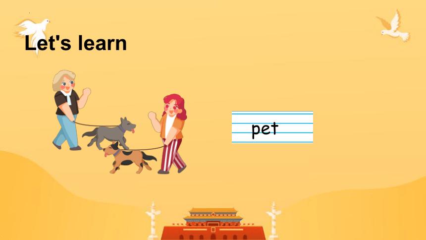 Unit 8 Do you have a pet? Section A课件(共20张PPT)