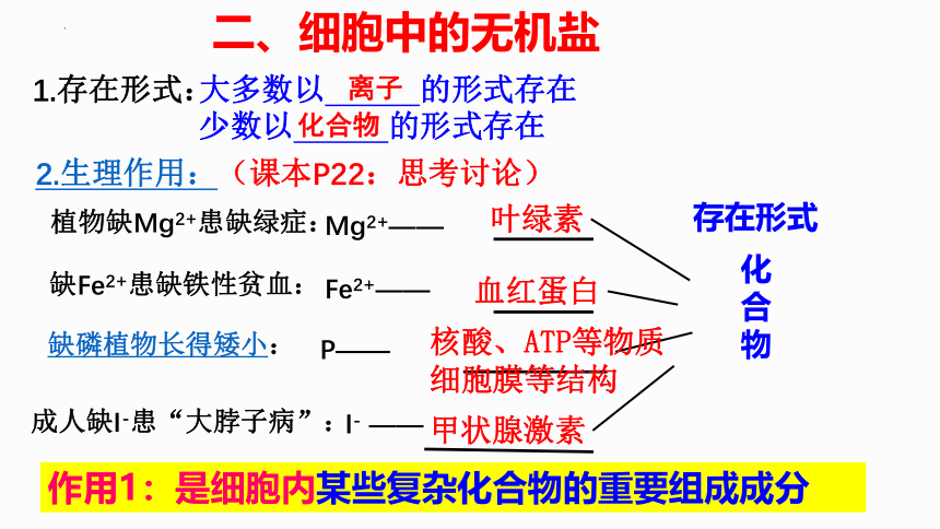 2.3 细胞中的糖类和脂质课件（共22张PPT）-2023-2024学年高一上学期生物人教版（2019）必修1