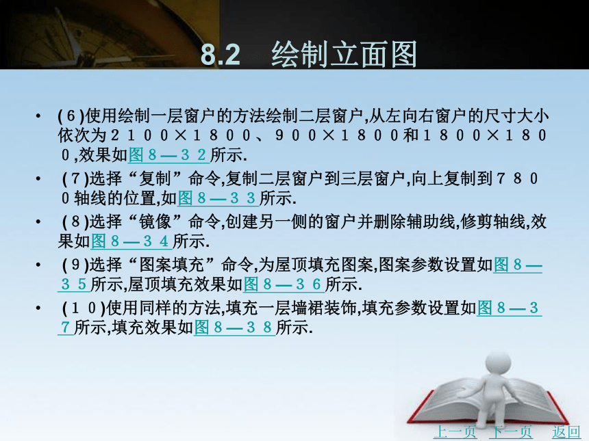 第8章　绘制建筑立面图 课件(共30张PPT)- 《建筑CAD》同步教学（北京理工版·2016）