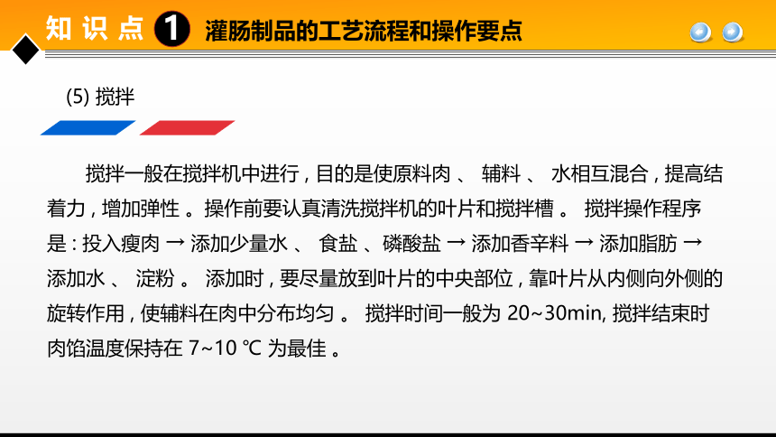 项目３ 任务3肠制品加工技术 课件(共31张PPT)- 《食品加工技术》同步教学（大连理工版）