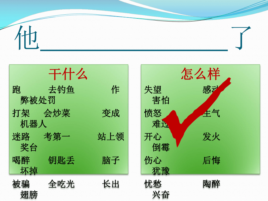 统编版语文五年级下册第四单元习作：他___了 课件(共34张PPT)