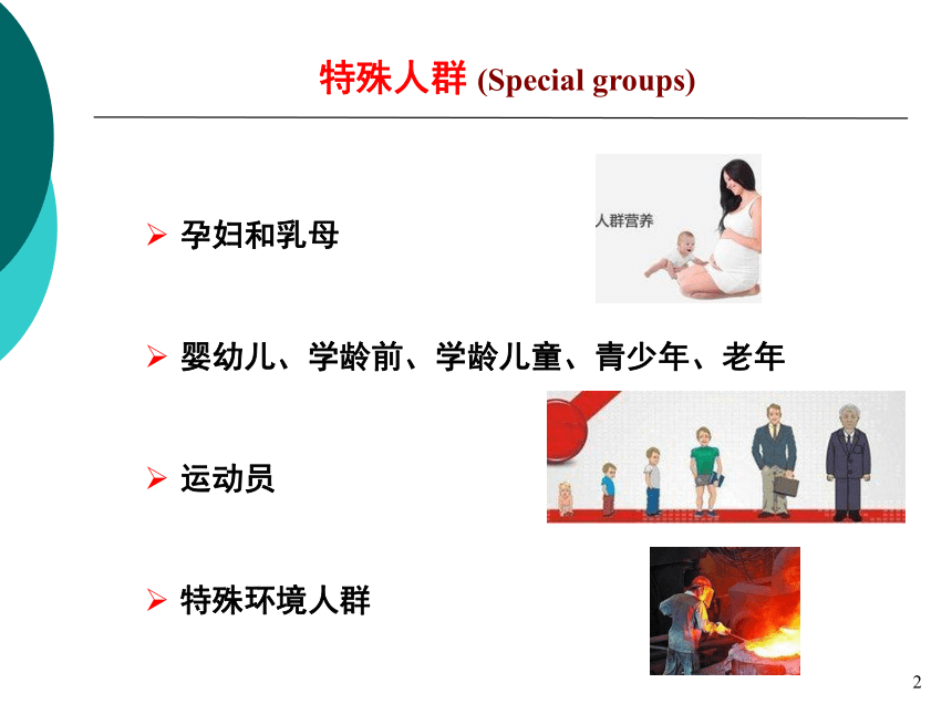 5特殊人群的营养-1 课件(共26张PPT)- 《营养与食品卫生学》同步教学（人卫版·第7版）