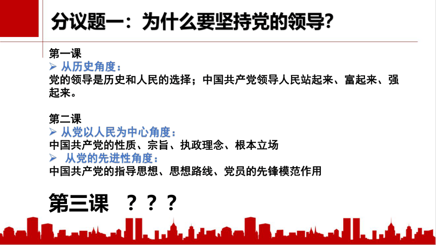 3.1坚持党的领导 课件(共37张PPT+1个内嵌视屏)2022-2023学年高中政治统编版必修三政治与法治